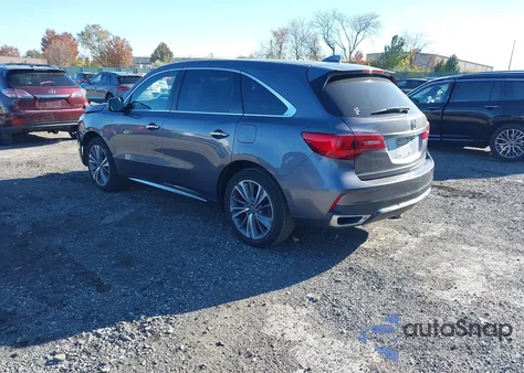 2018 Acura Mdx Technology Package Acurawatch Plus Pkg from USA, damaged, VIN 5J8YD4H56JL024111